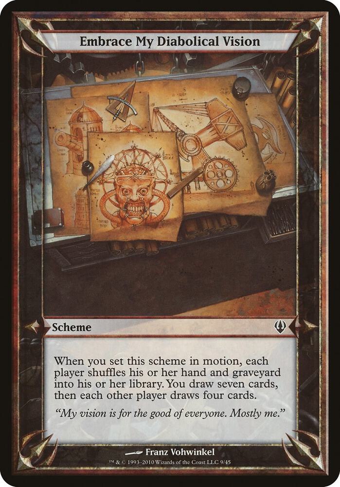 Embrace My Diabolical Vision (Archenemy) card image