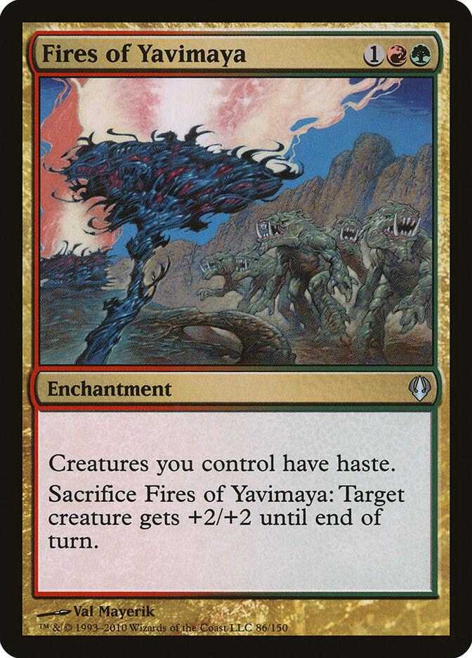 Fires of Yavimaya card image
