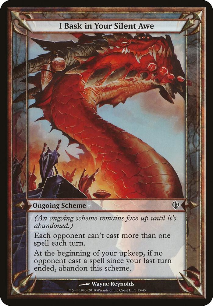 I Bask in Your Silent Awe (Archenemy) card image