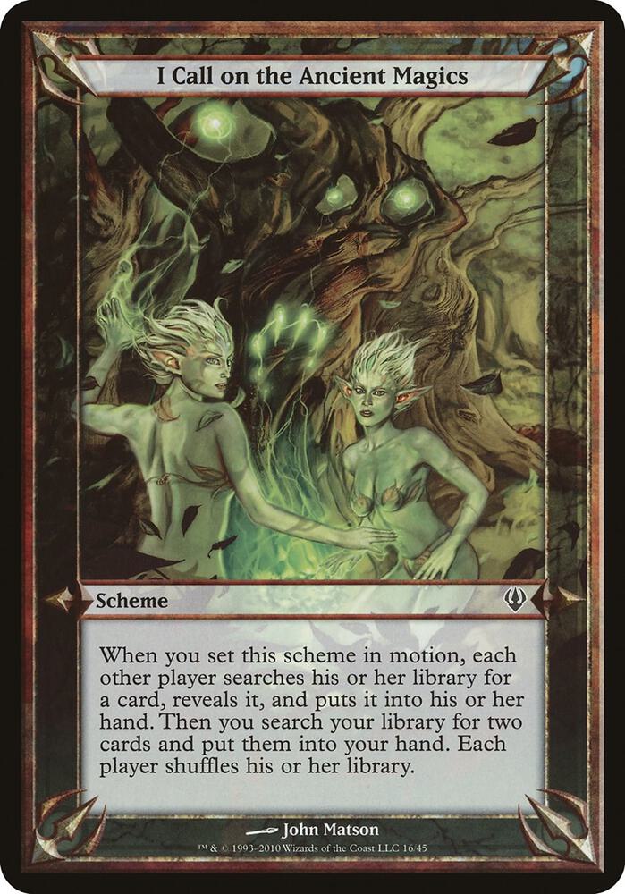 I Call on the Ancient Magics (Colorless) card image