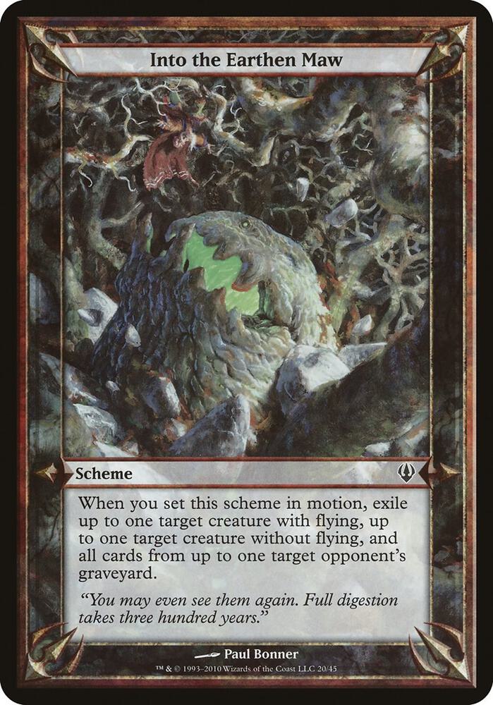 Into the Earthen Maw (Archenemy) card image
