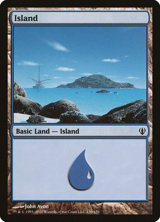 Island (139) card image