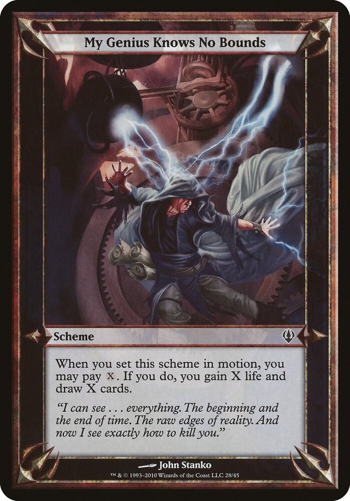 My Genius Knows No Bounds (Archenemy) card image