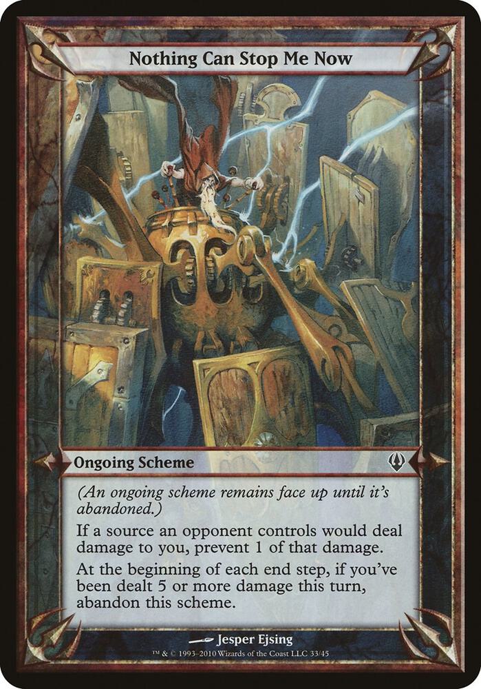 Nothing Can Stop Me Now (Archenemy) card image