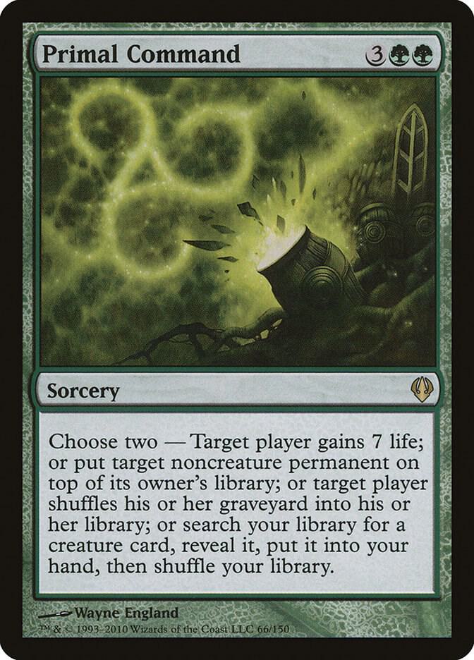 Primal Command card image