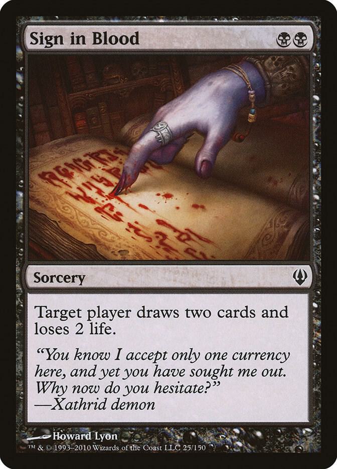 Sign in Blood card image