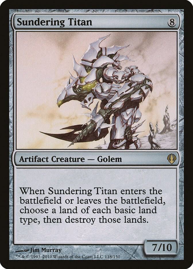 Sundering Titan card image