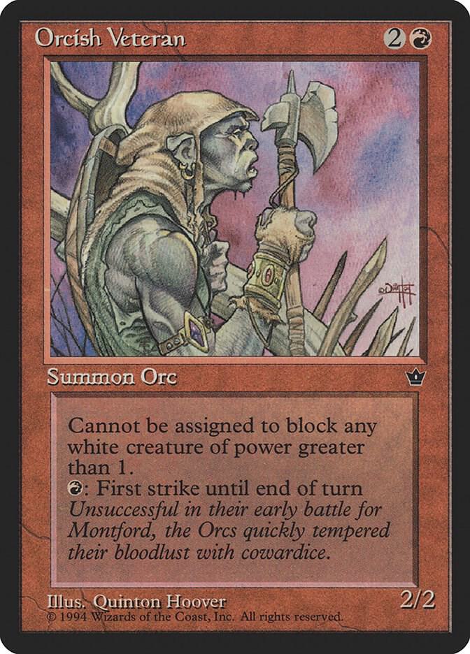Orcish Veteran (Hoover) card image