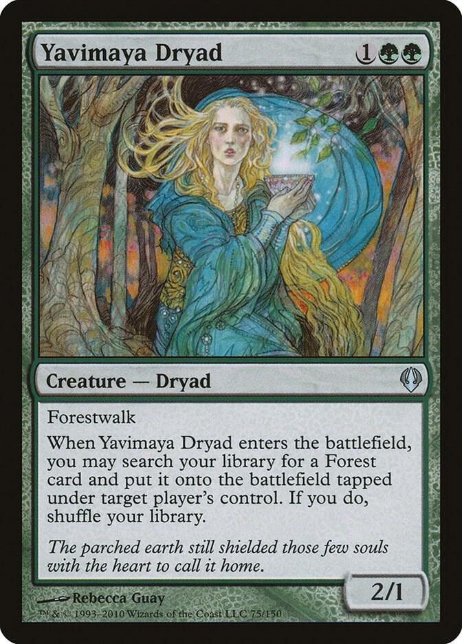 Yavimaya Dryad card image