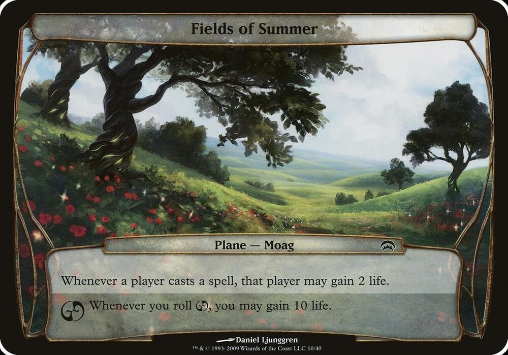 Fields of Summer (Planechase) card image