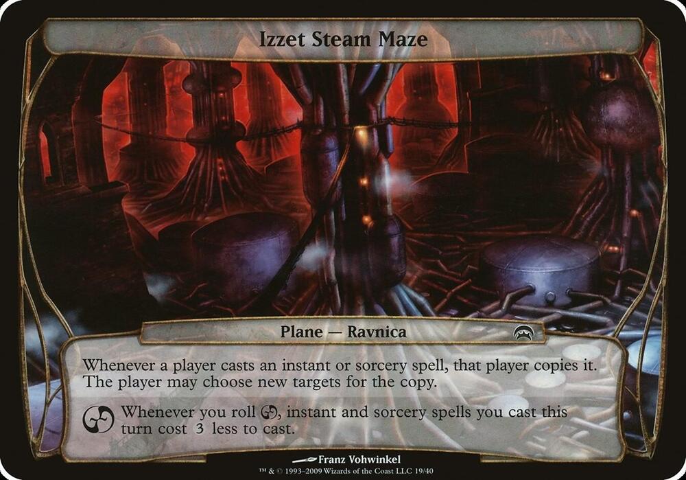 Izzet Steam Maze (Planechase) card image