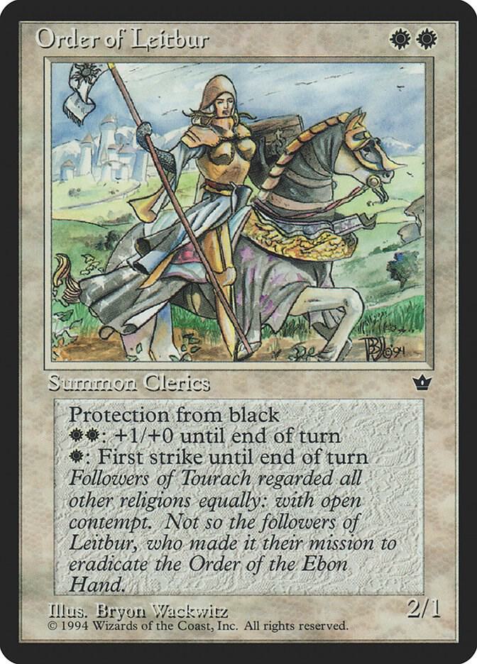 Order of Leitbur (Wackwitz) (Facing Right) card image
