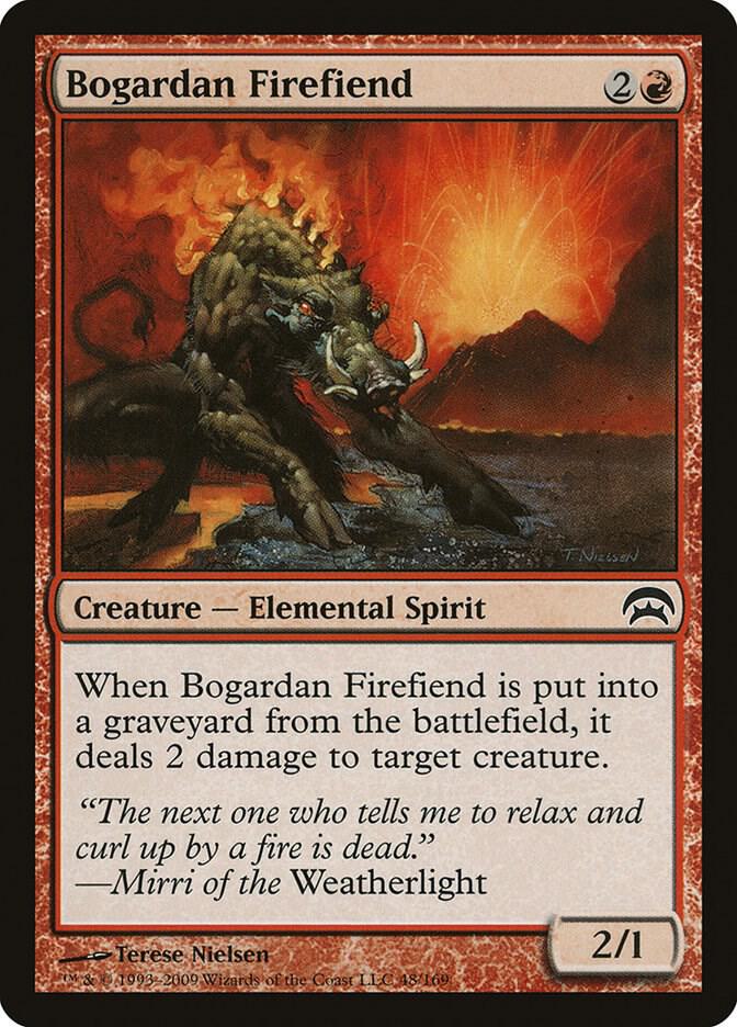 Bogardan Firefiend card image