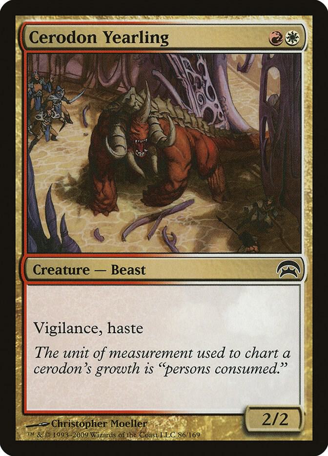Cerodon Yearling card image