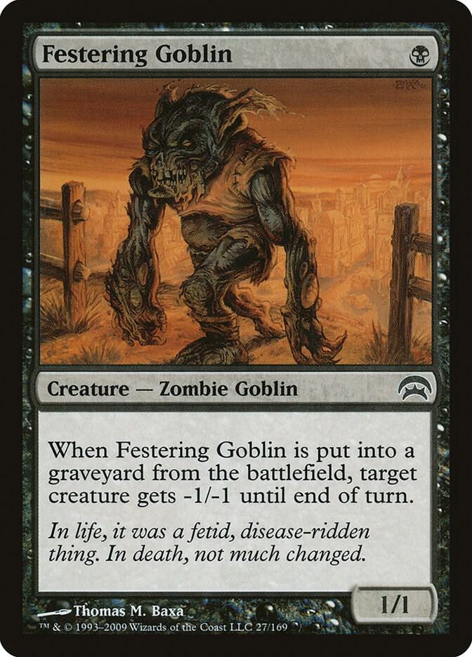 Festering Goblin card image