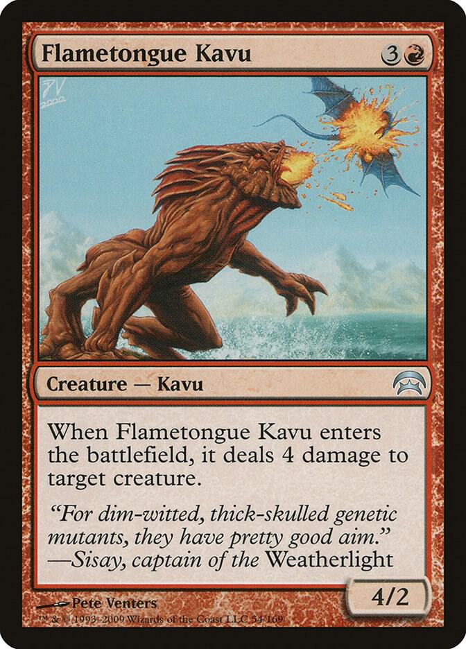 Flametongue Kavu card image