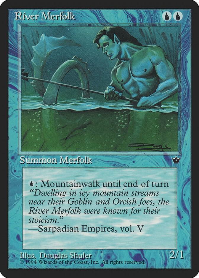 River Merfolk card image
