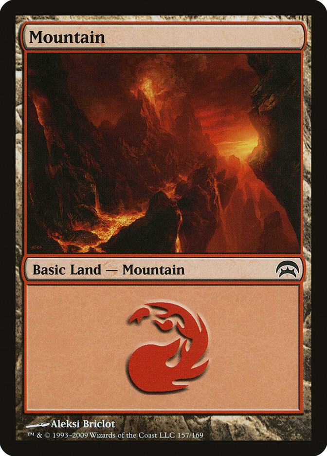 Mountain (157) card image