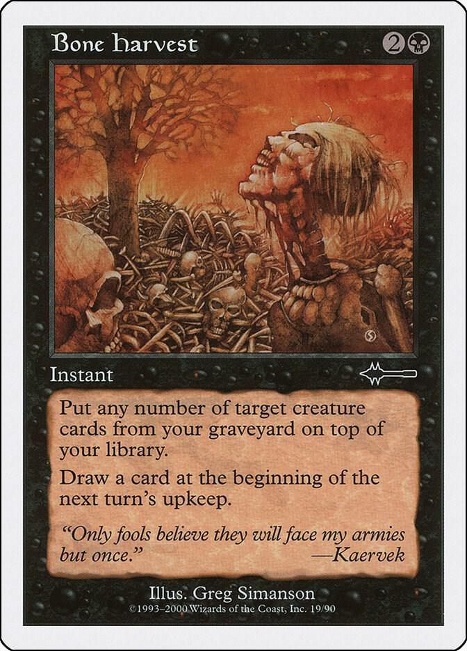 Bone Harvest card image