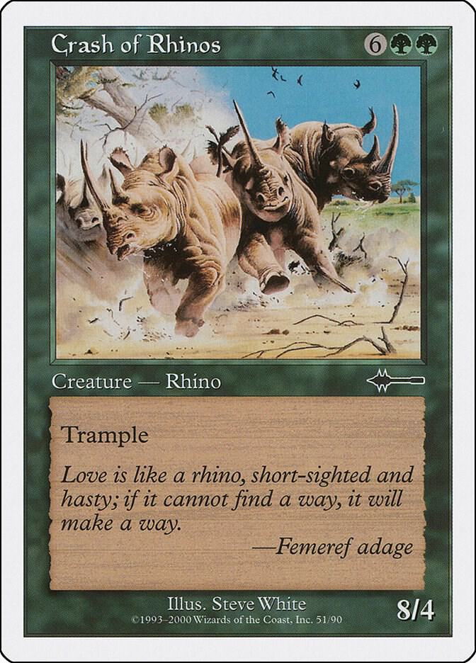 Crash of Rhinos card image