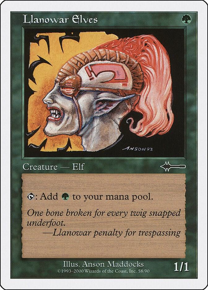 Llanowar Elves card image