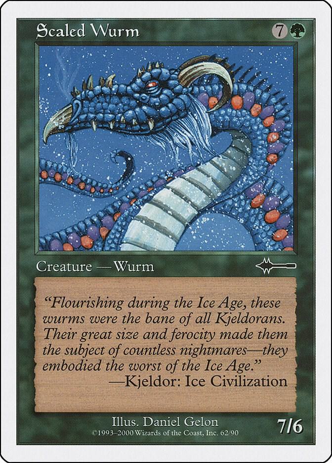 Scaled Wurm card image