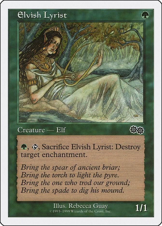 Elvish Lyrist card image