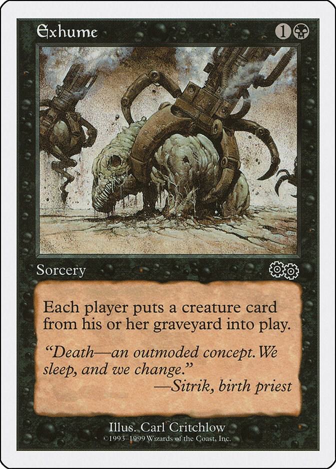 Exhume card image