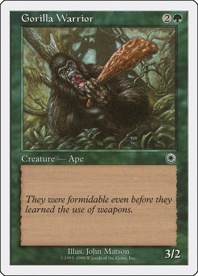 Gorilla Warrior card image