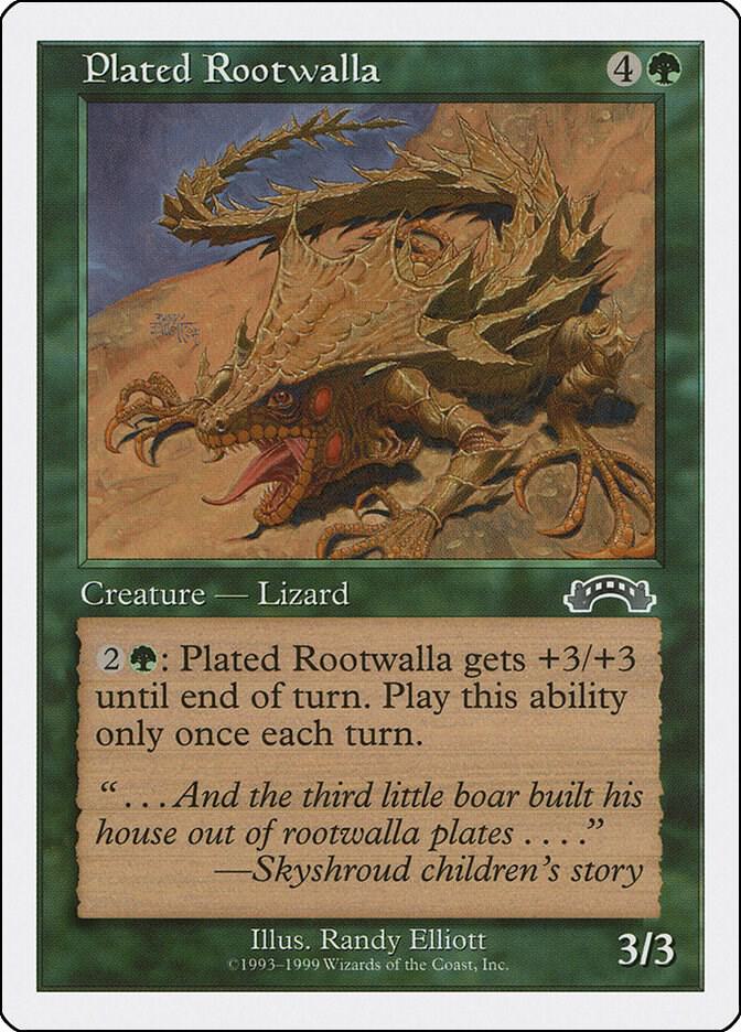 Plated Rootwalla card image