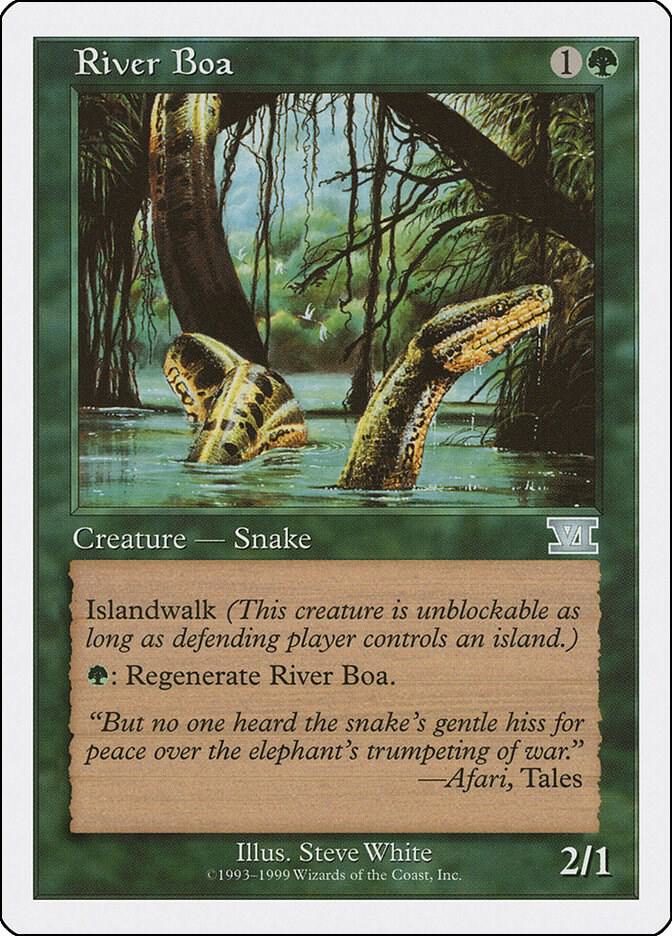 River Boa card image