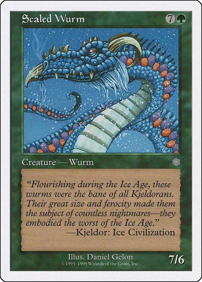 Scaled Wurm card image