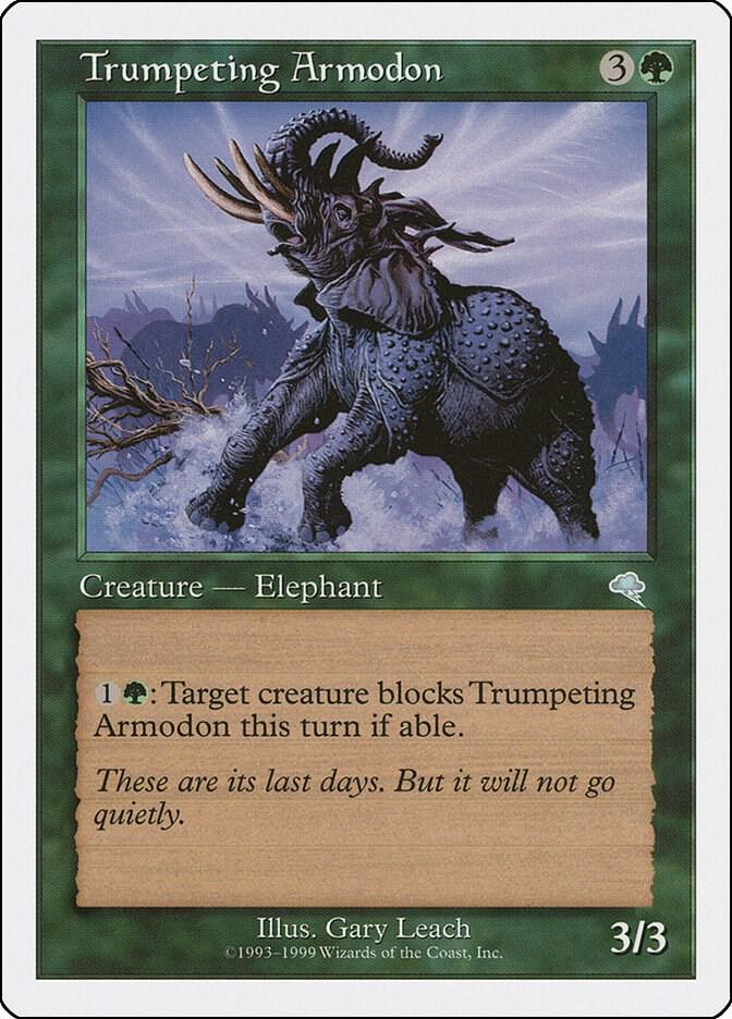 Trumpeting Armodon card image