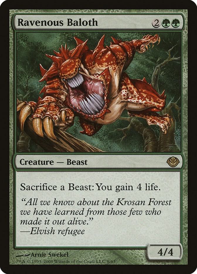 Ravenous Baloth card image