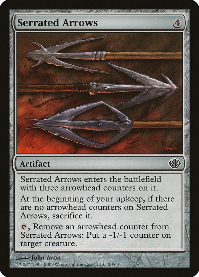 Serrated Arrows card image