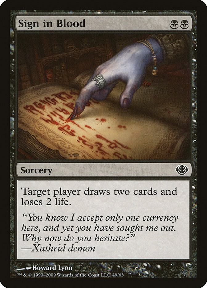 Sign in Blood card image