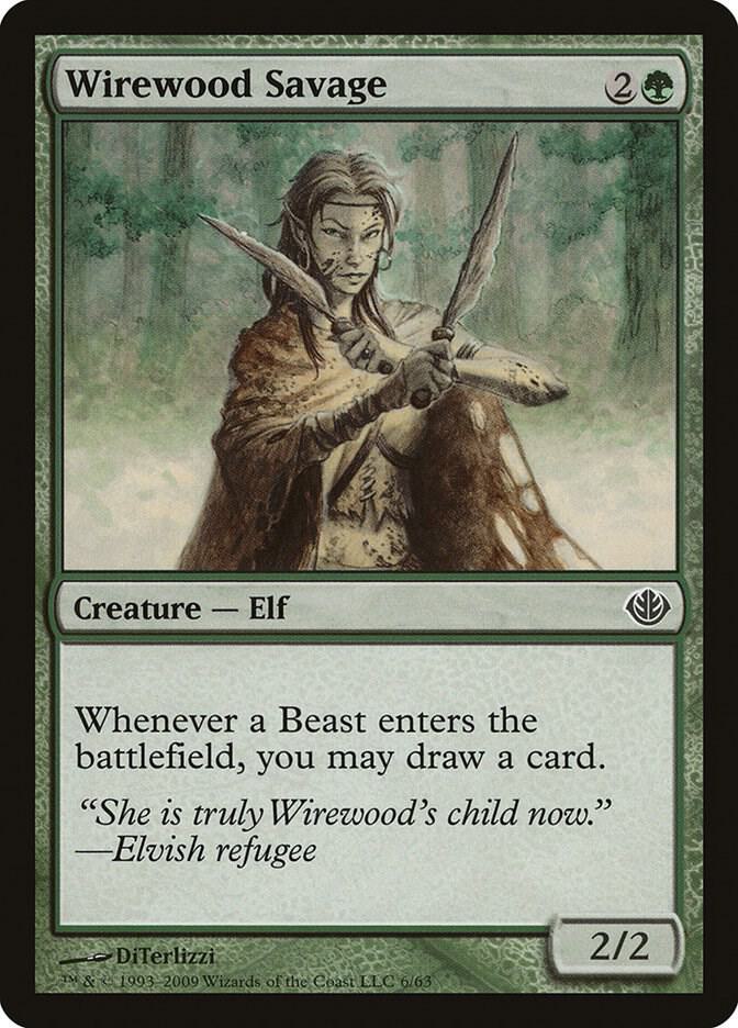 Wirewood Savage card image