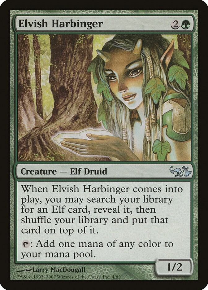 Elvish Harbinger card image