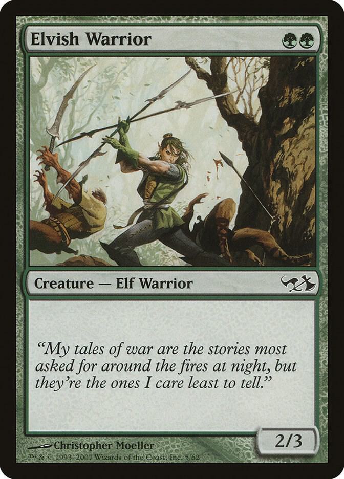 Elvish Warrior card image