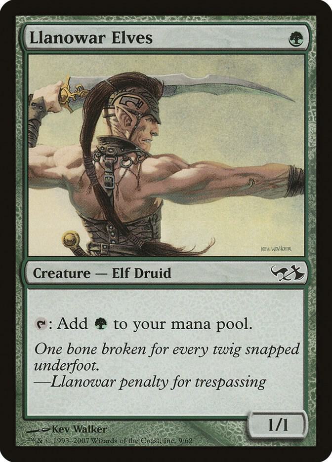 Llanowar Elves card image