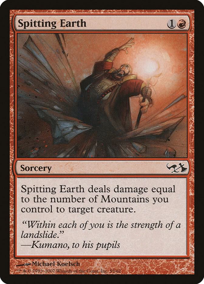 Spitting Earth card image
