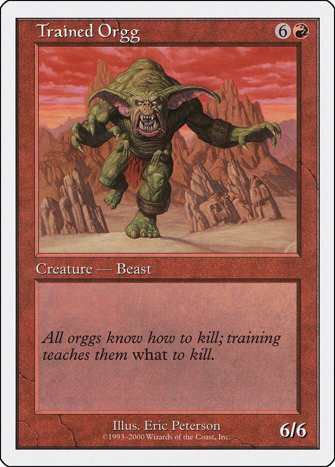 Trained Orgg card image