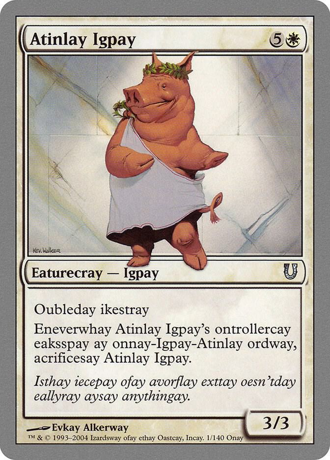 Atinlay Igpay card image