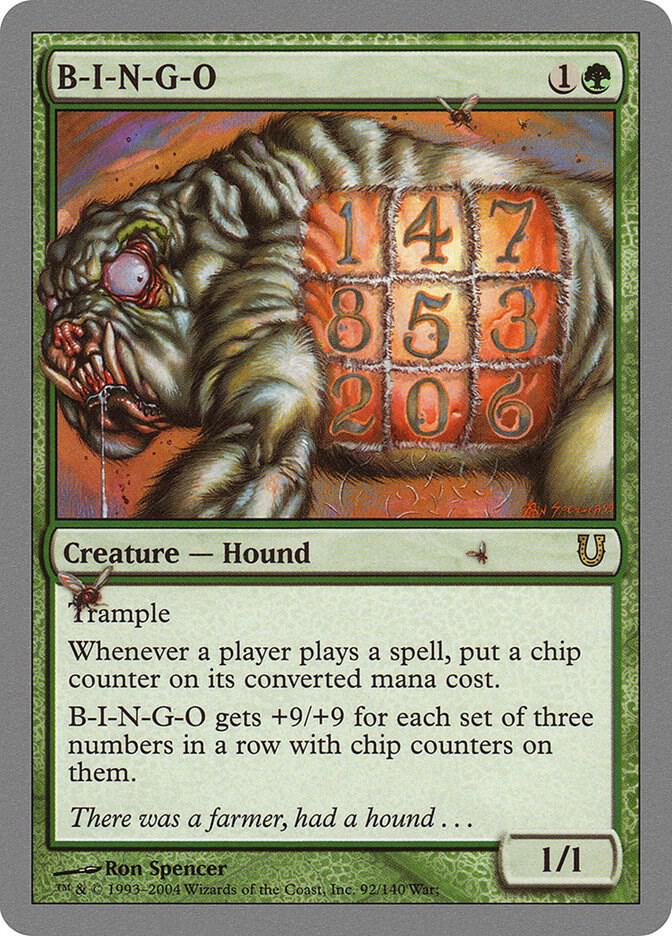 B-I-N-G-O card image