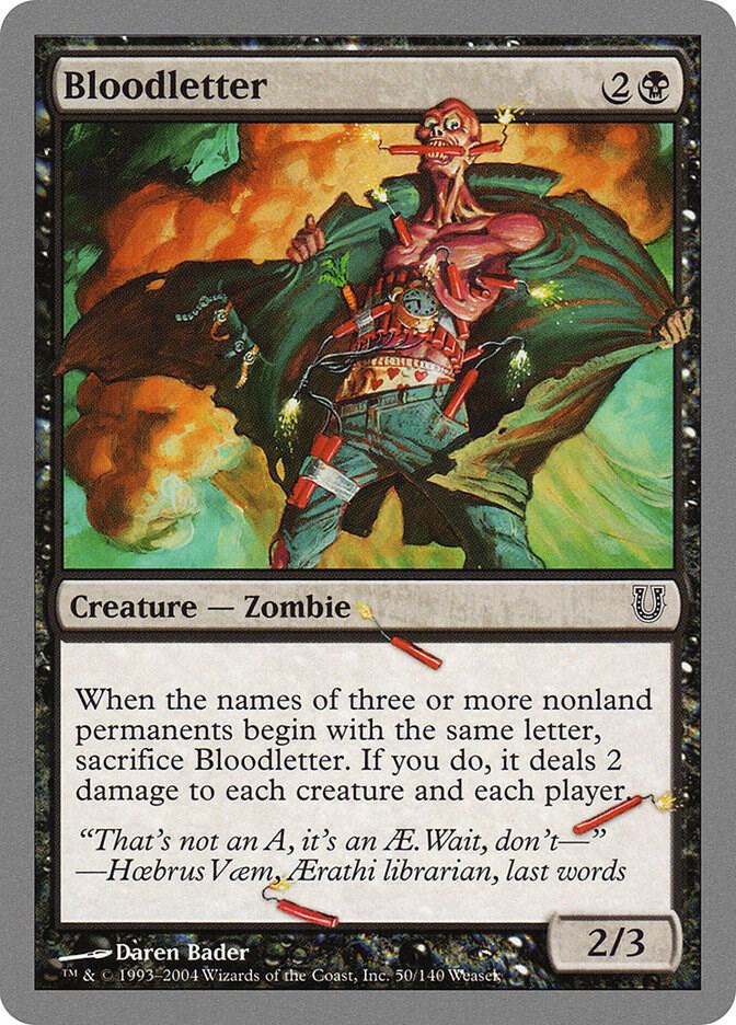 Bloodletter card image