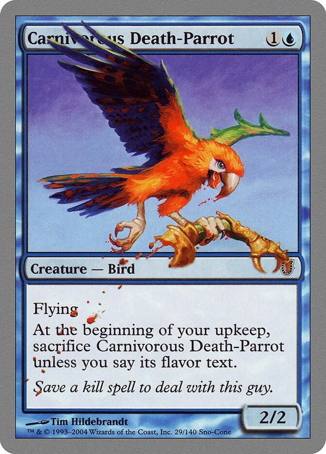 Carnivorous Death-Parrot card image