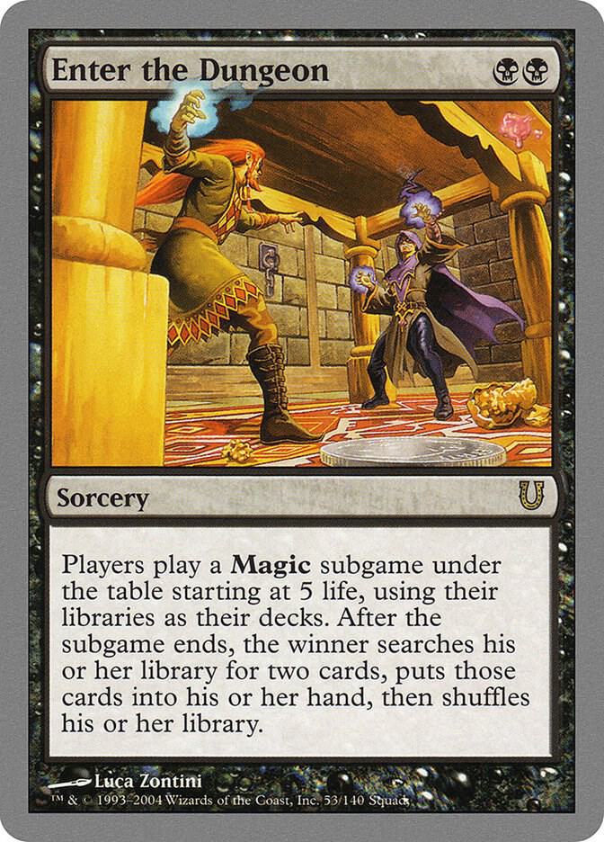 Enter the Dungeon card image