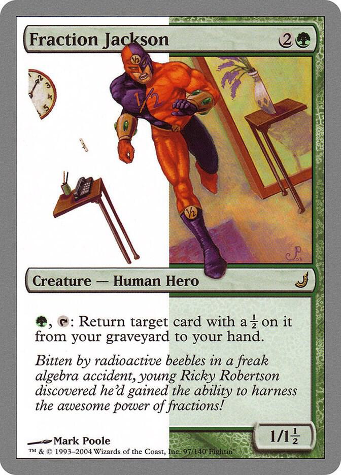 Fraction Jackson card image