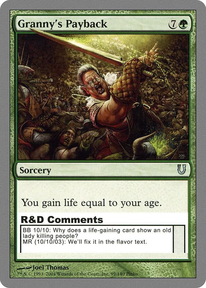 Granny's Payback card image