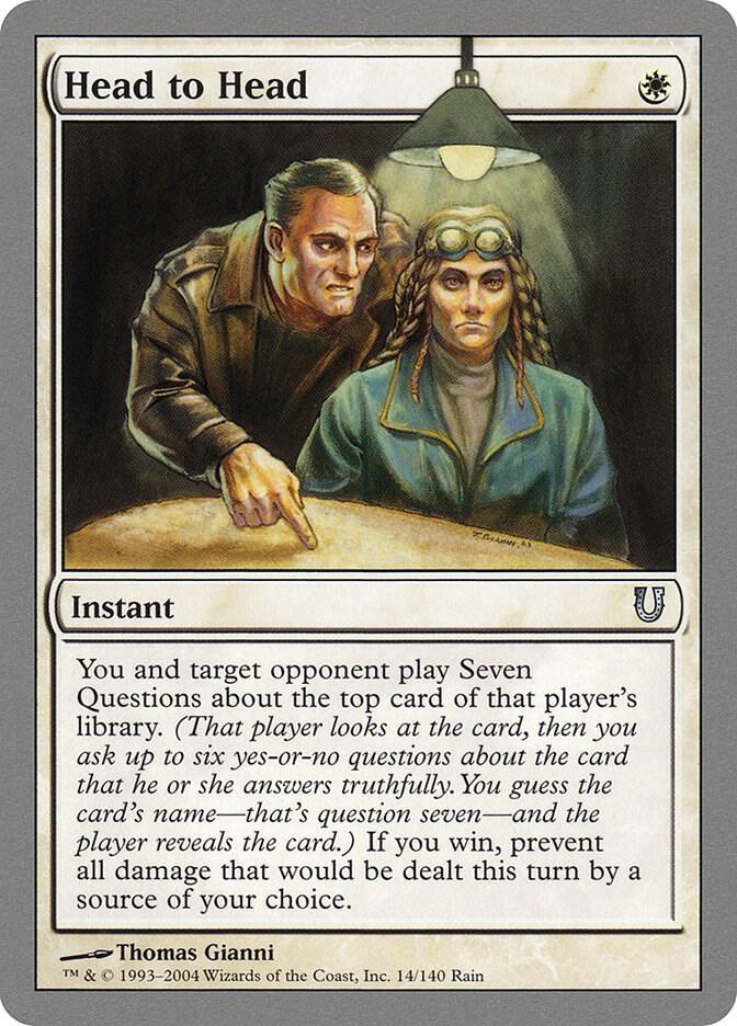 Head to Head card image